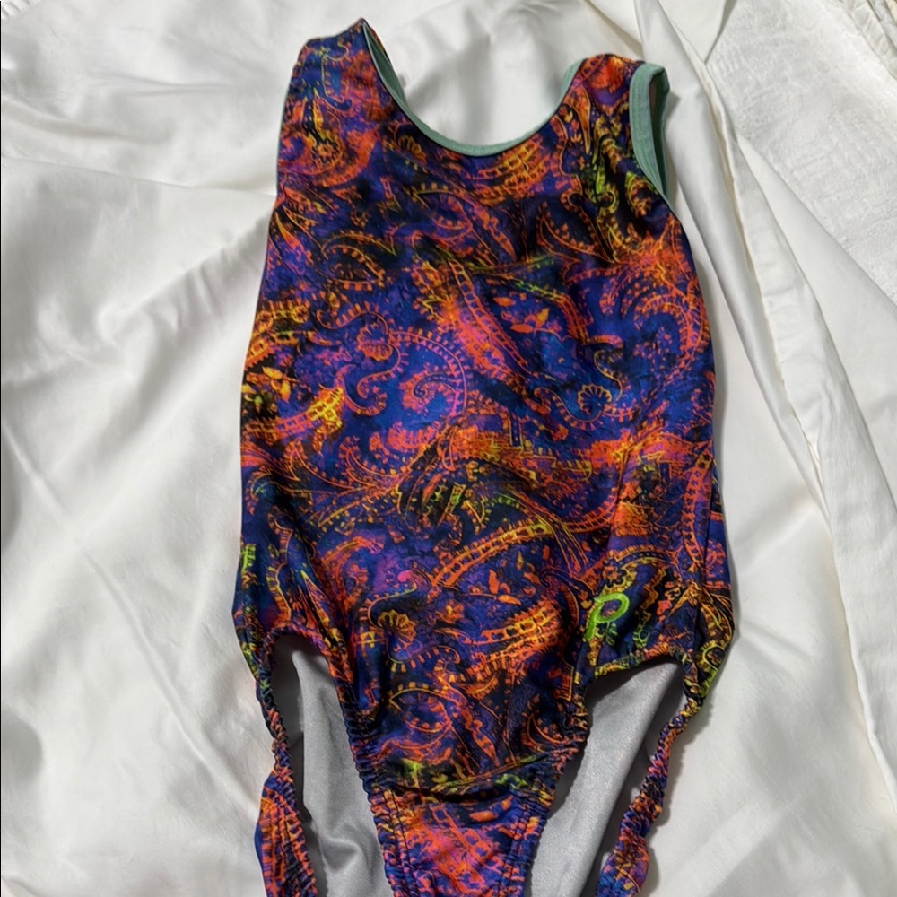 Leotard colorful Plum Practice Wear
